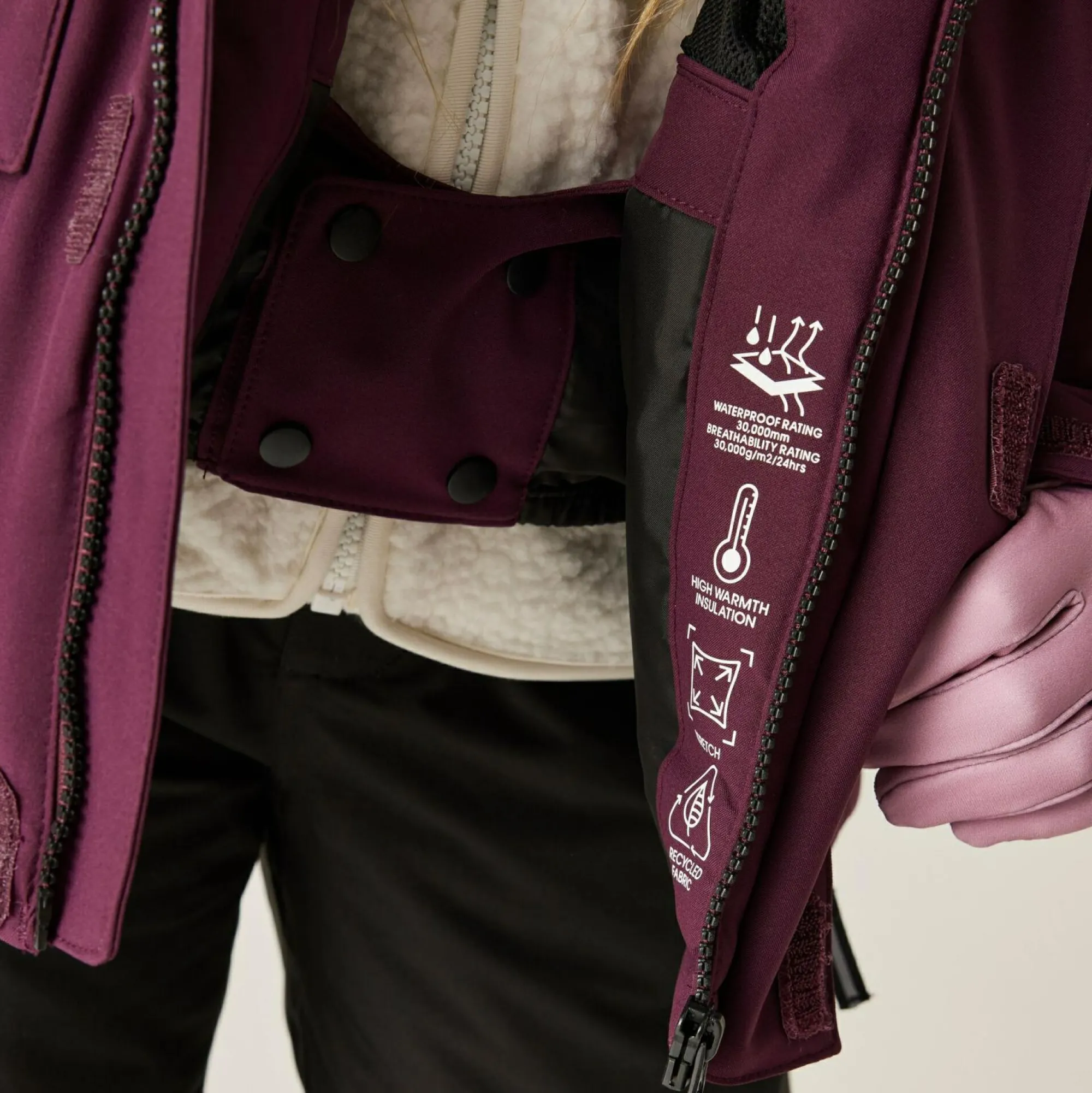 Kids Regatta Ski & Snow<Dare 2b - Kids' Shredder Ski Jacket |