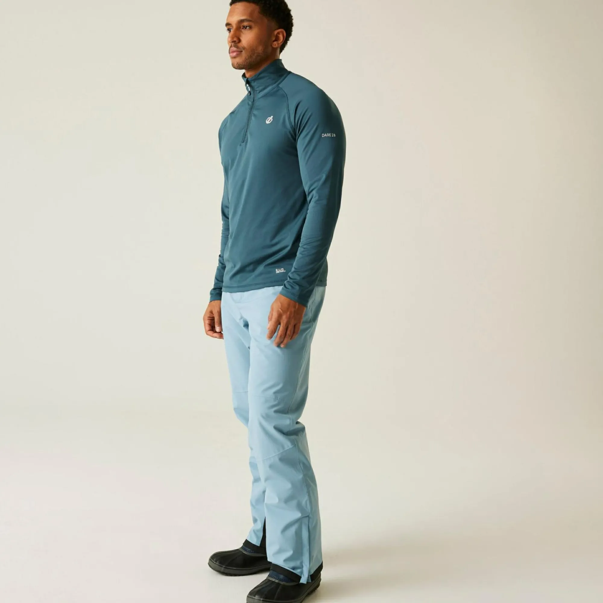 Regatta Half Zip Fleece|Ski & Snow<Dare 2b - Men's Fuse Up II Lightweight Core Stretch Midlayer |