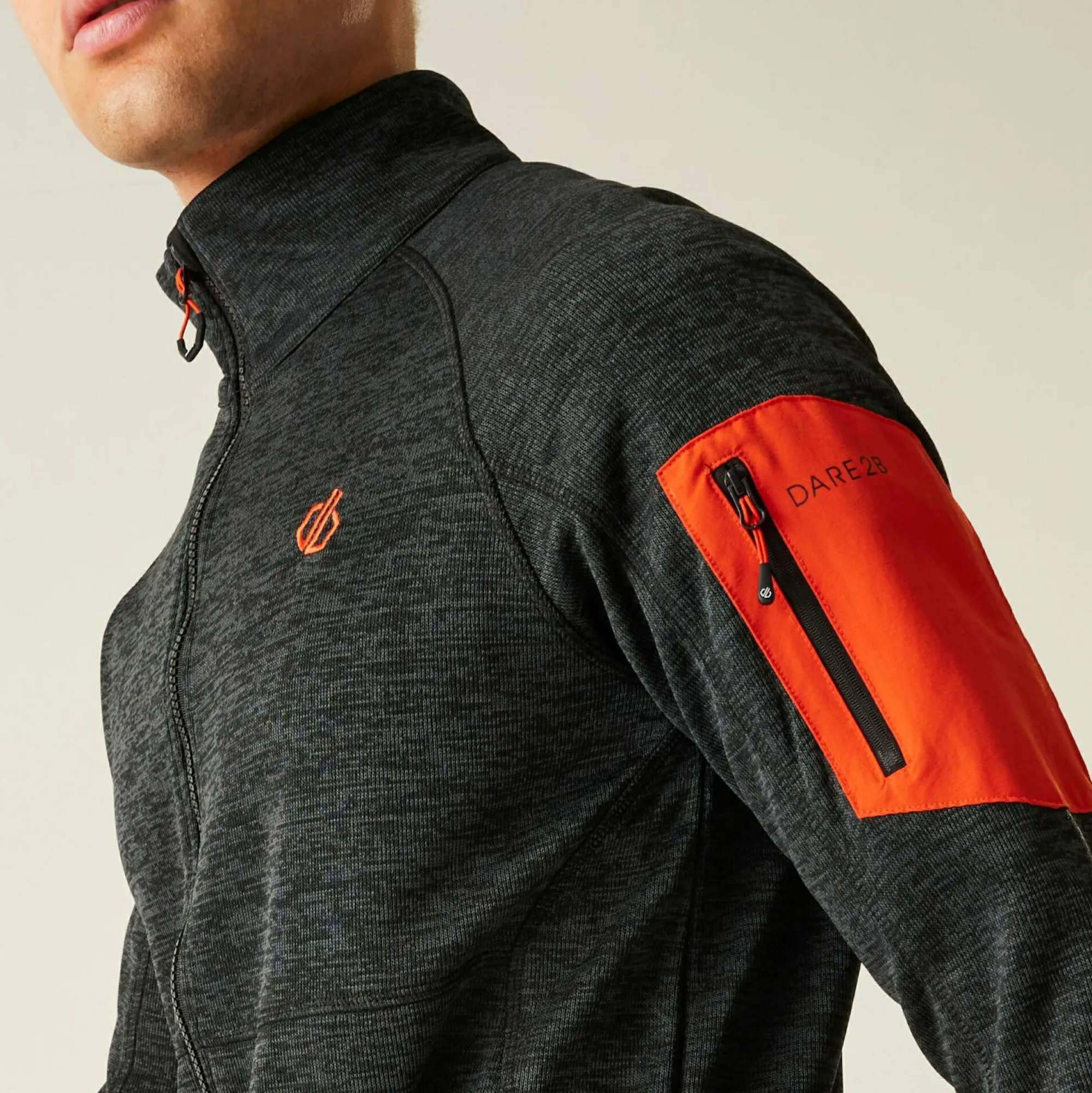 Regatta Full Zip Fleece|Ski & Snow<Dare 2b - Men's Mountain Series Thermal Fleece |