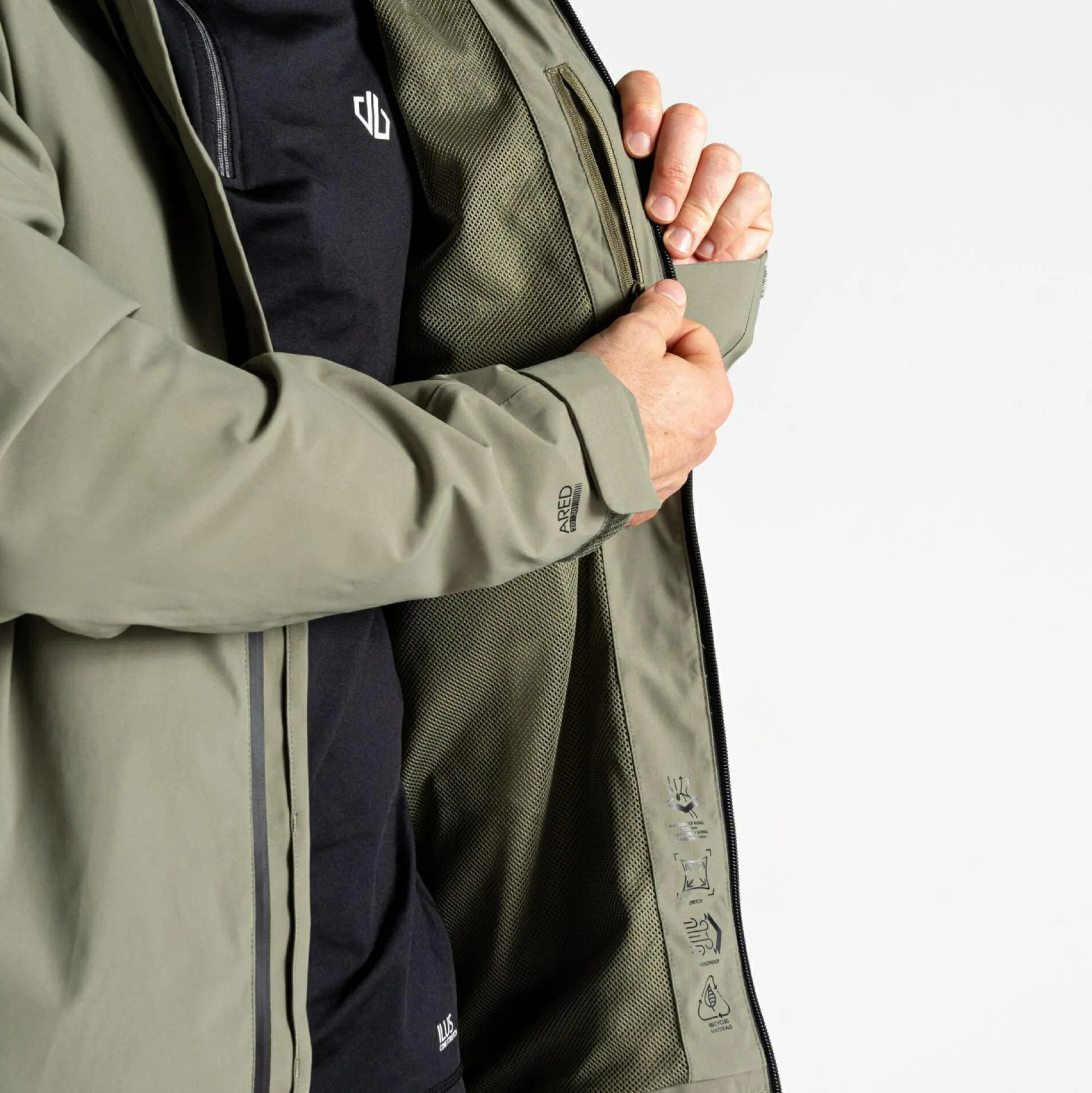 Regatta Waterproof Jackets<Dare 2b - Men's Switch Out II Waterproof Jacket |