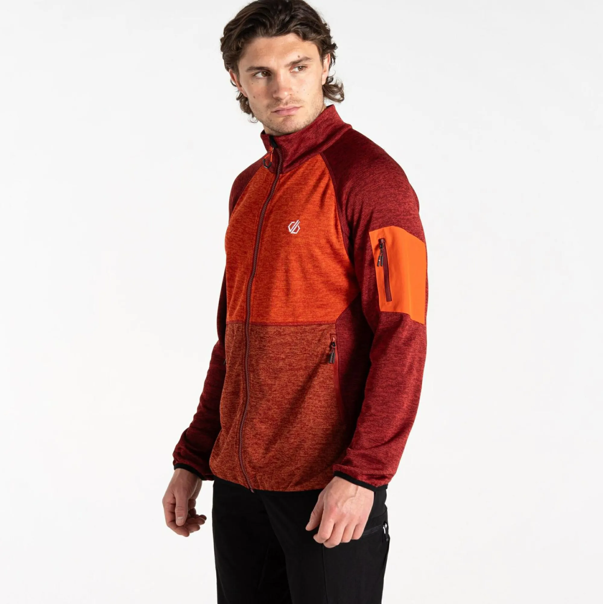 Regatta Full Zip Fleece<Dare 2b - Men's Torrek Mountain Zip Through Fleece |