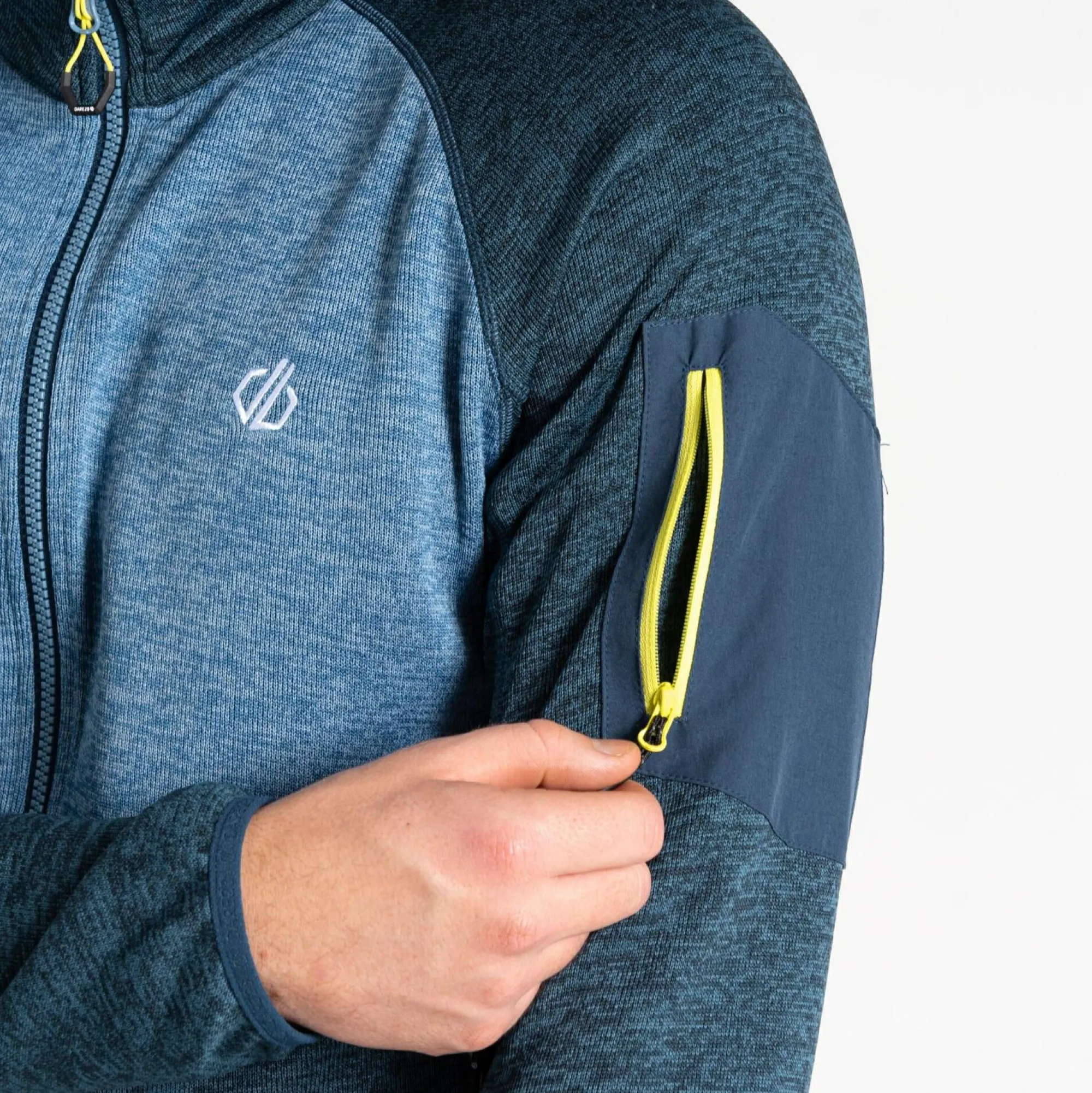 Regatta Full Zip Fleece<Dare 2b - Men's Torrek Mountain Zip Through Fleece |