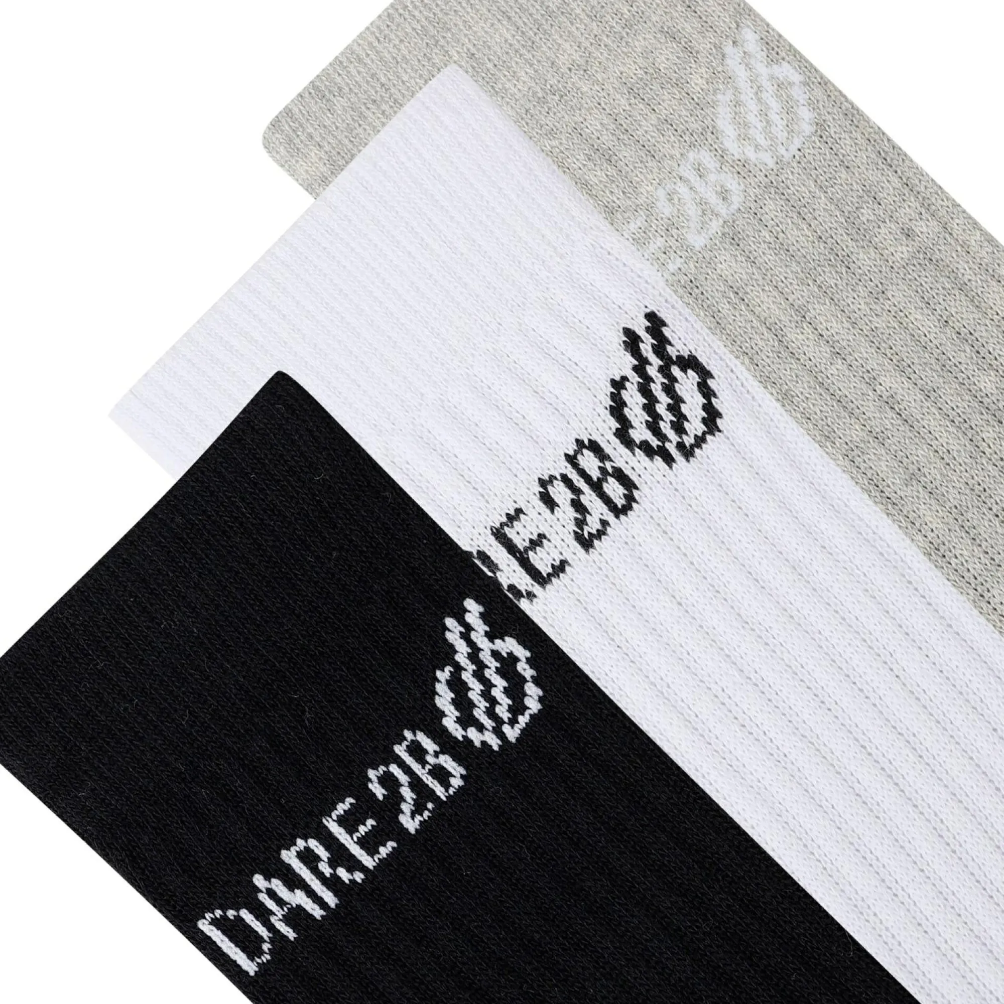 Regatta Socks<Dare 2b - Pack of 3 Unisex Crew Socks |