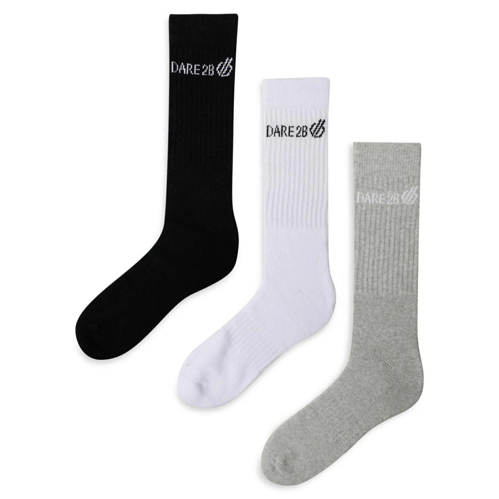 Regatta Socks<Dare 2b - Pack of 3 Unisex Crew Socks |
