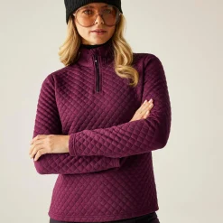 Women Regatta Half Zip Fleece|Ski & Snow<Dare 2b - Women's Glamourize III Quilted Midlayer |