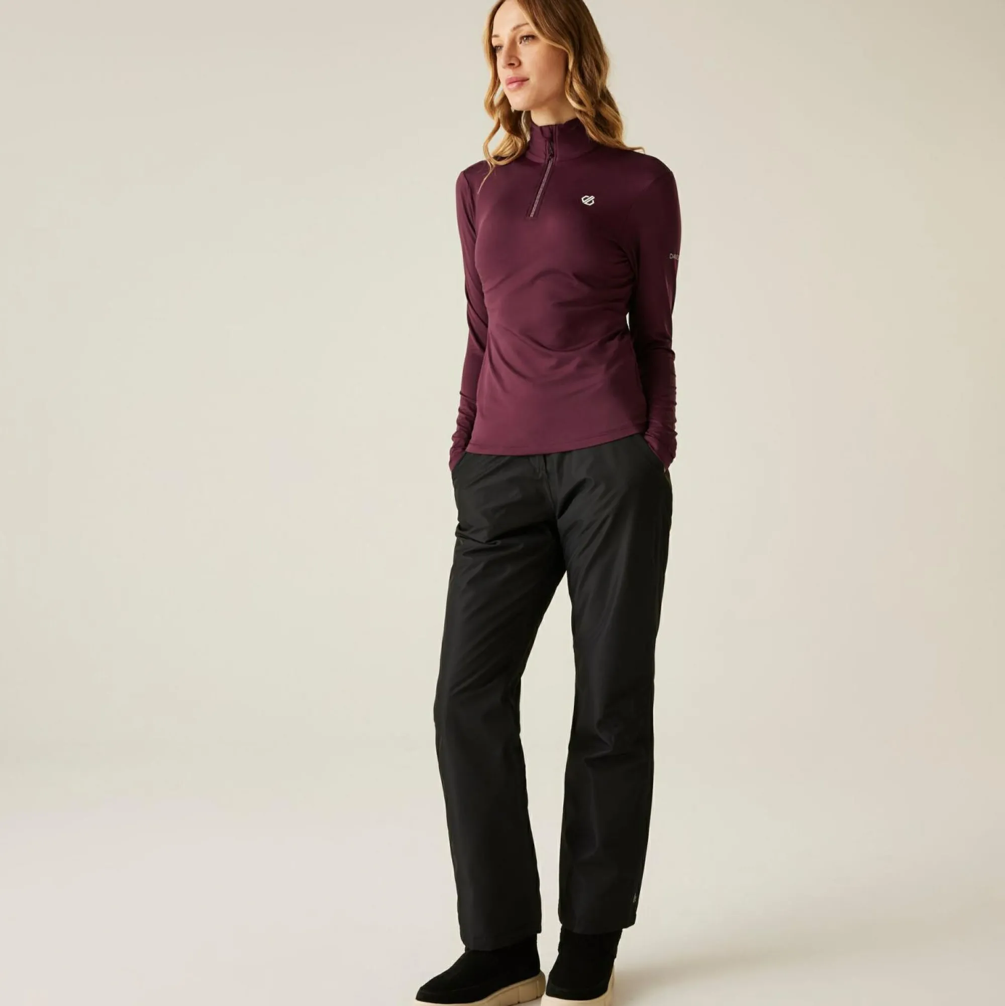 Women Regatta Half Zip Fleece|Ski & Snow<Dare 2b - Women's Lowline II Lightweight Core Stretch Midlayer |