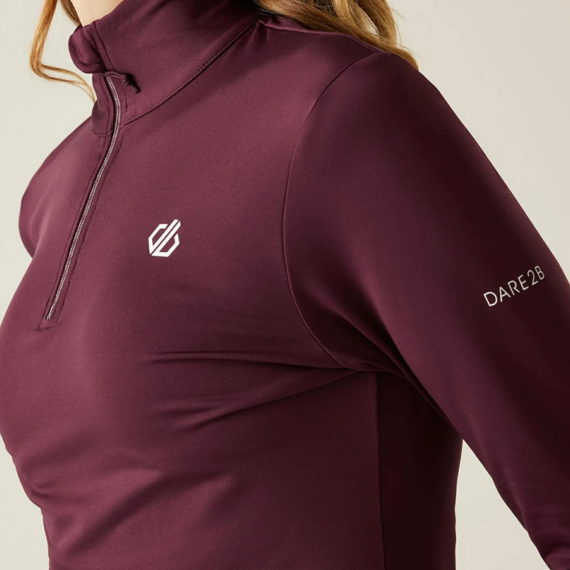 Women Regatta Half Zip Fleece|Ski & Snow<Dare 2b - Women's Lowline II Lightweight Core Stretch Midlayer |
