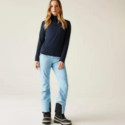 Women Regatta Half Zip Fleece<Dare 2b - Women's Lowline II Lightweight Core Stretch Midlayer |