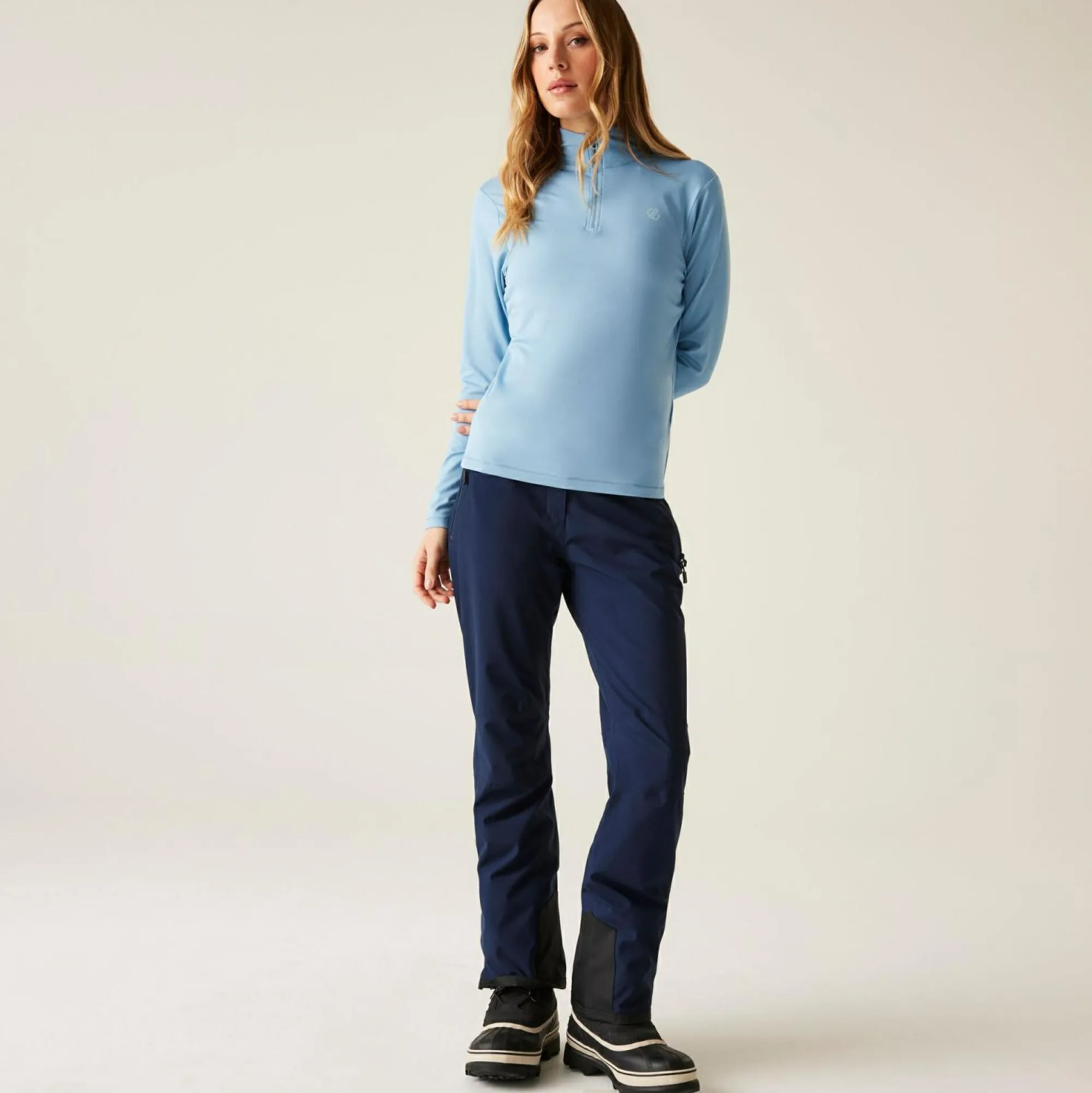 Women Regatta Half Zip Fleece<Dare 2b - Women's Lowline II Lightweight Core Stretch Midlayer |