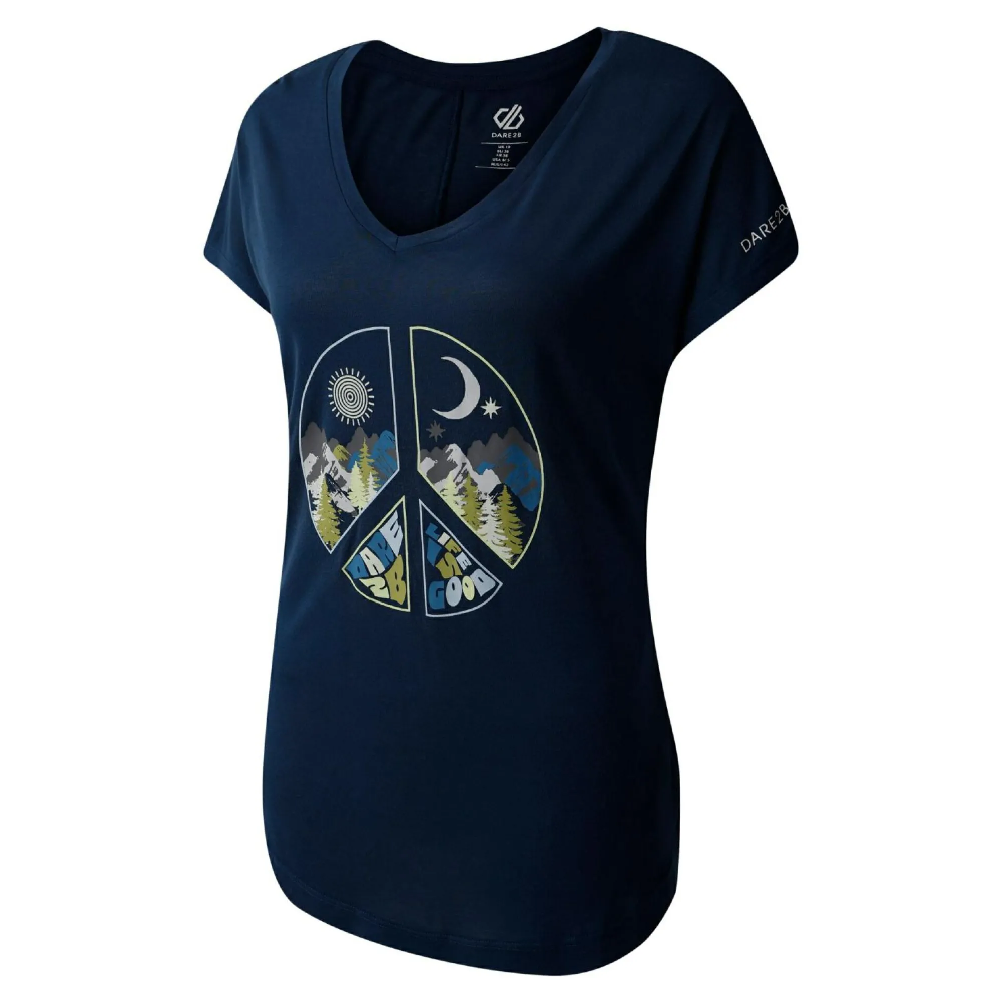 Women Regatta T-Shirts|Gym Tops<Dare 2b - Women's Serene T-Shirt |