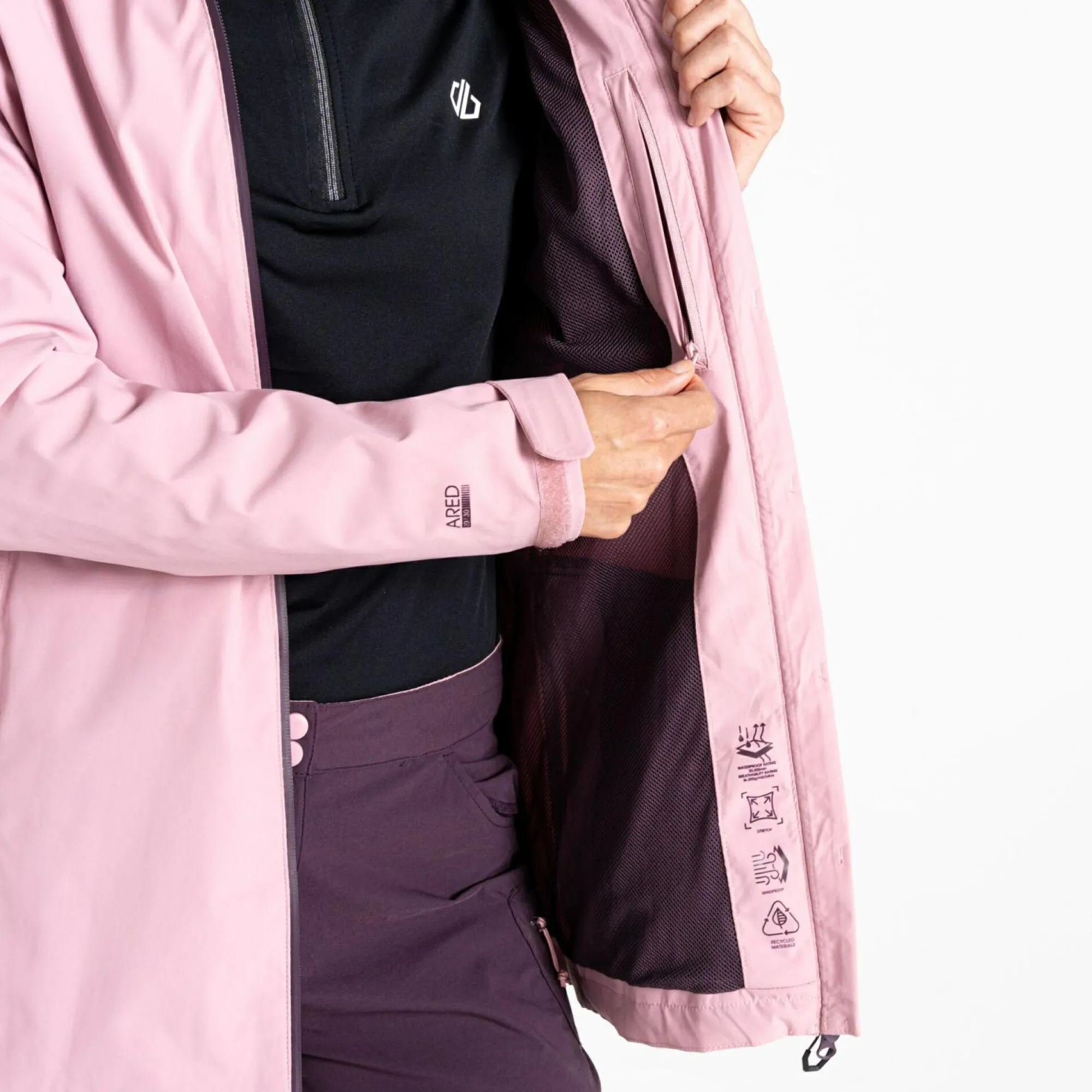 Women Regatta Waterproof Jackets<Dare 2b - Women's Switch Up II Waterproof Jacket |