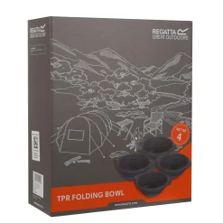 Regatta Camping Cutlery|Beachwear<Folding Bowls Set of 4 |