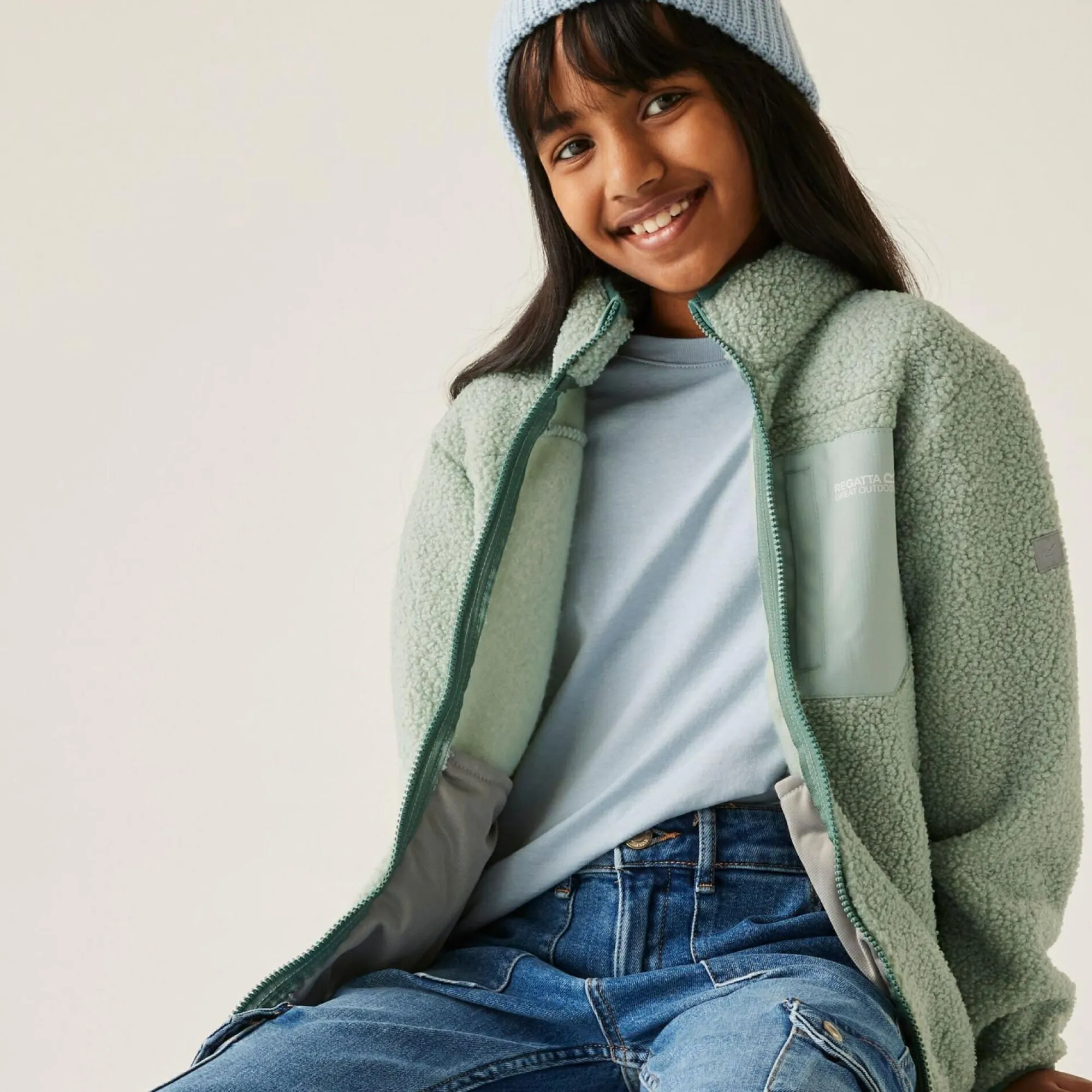 Kids/BOY Regatta Fleece|Fleece<Kids' Frankie Warm Full Zip Fleece |