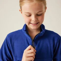 Regatta Fleece<Kids' Half Zip Micro Fleece |