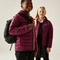 Kids Regatta Jackets & Coats<Kids' Hooded Marizion Baffled Jacket |