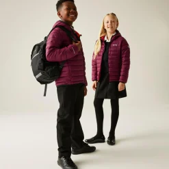 Kids Regatta Jackets & Coats<Kids' Hooded Marizion Baffled Jacket |