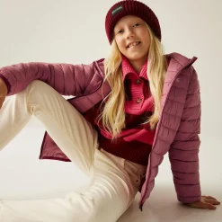 Kids Regatta Jackets & Coats<Kids' Hooded Marizion Baffled Jacket |