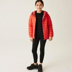 Kids Regatta Jackets & Coats<Kids' Hooded Marizion Baffled Jacket |