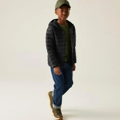 Kids/BOY Regatta Jackets & Coats<Kids' Hooded Marizion Baffled Jacket |