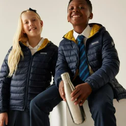 Kids/BOY Regatta Jackets & Coats|Jackets & Coats<Kids' Hooded Marizion Baffled Jacket |