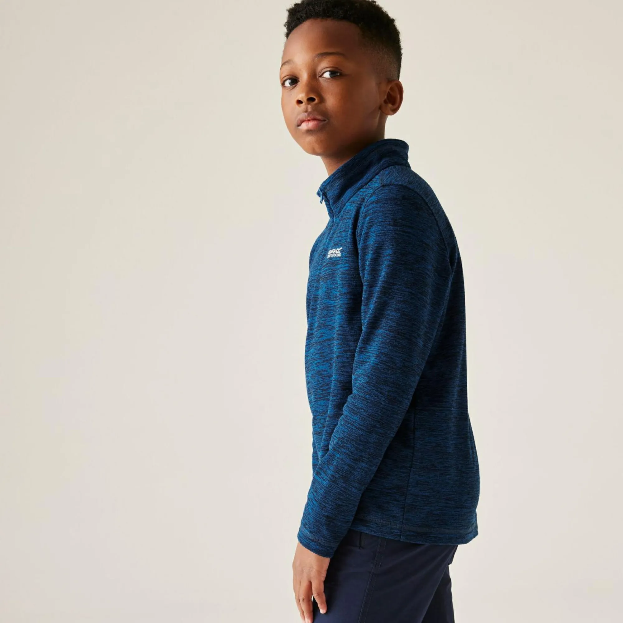Kids/BOY Regatta Fleece|Fleece<Kids' Hot Shot Marl Half Zip Fleece |