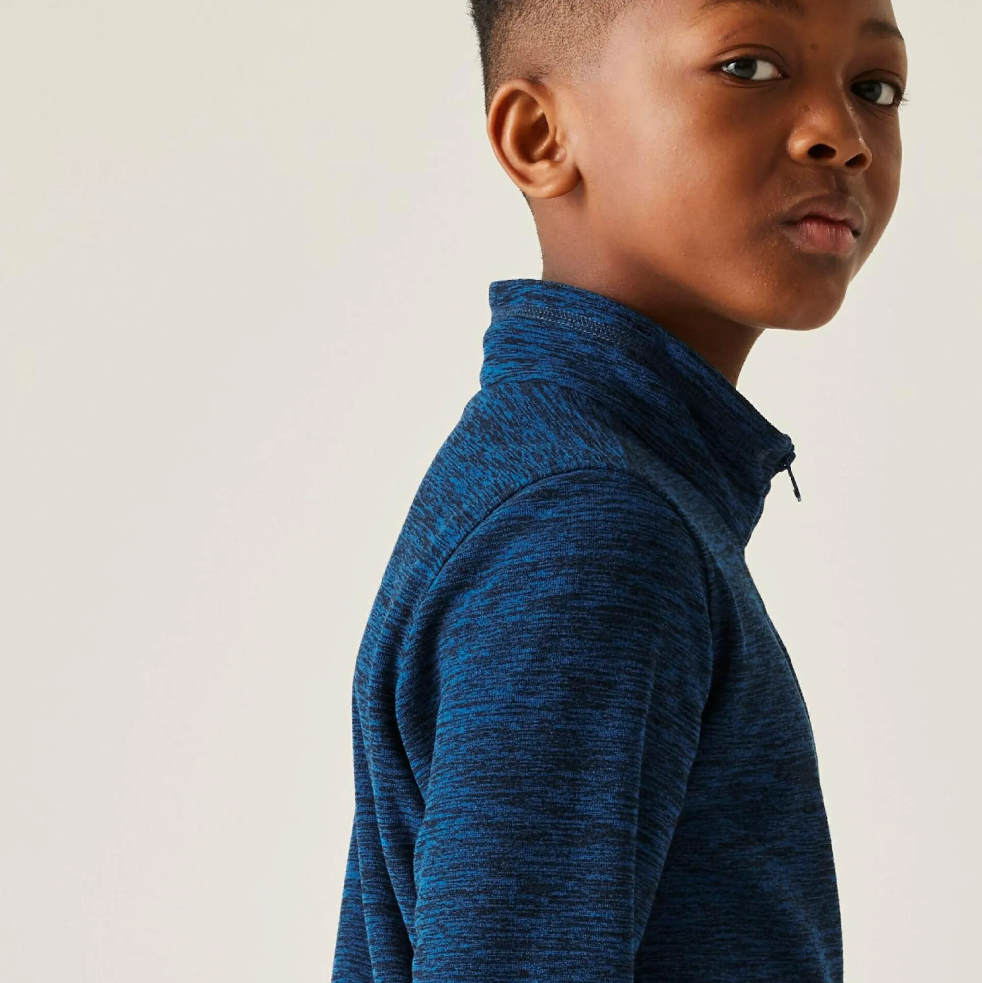Kids/BOY Regatta Fleece|Fleece<Kids' Hot Shot Marl Half Zip Fleece |