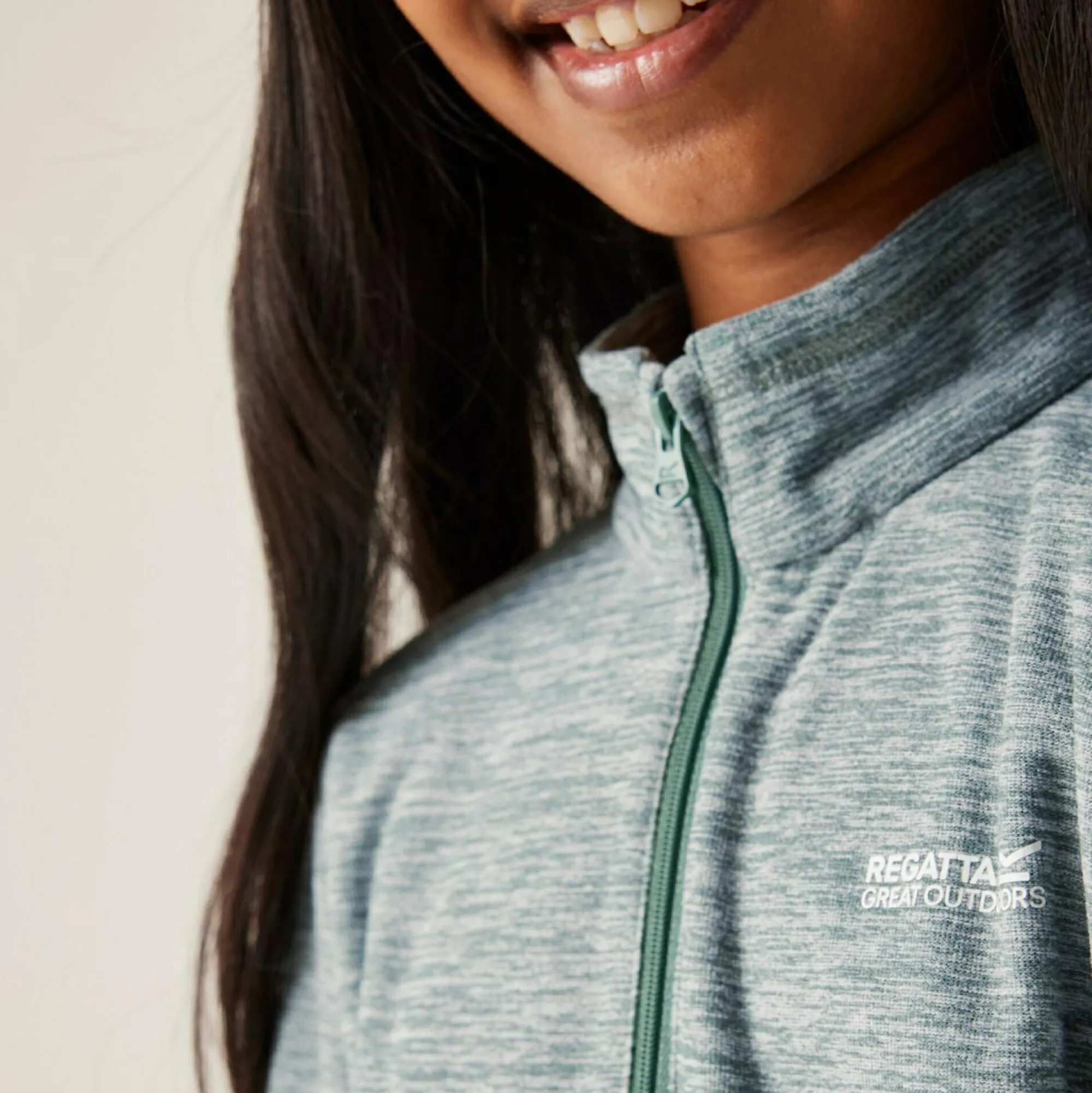 Kids/BOY Regatta Fleece|Fleece<Kids' Hot Shot Marl Half Zip Fleece |