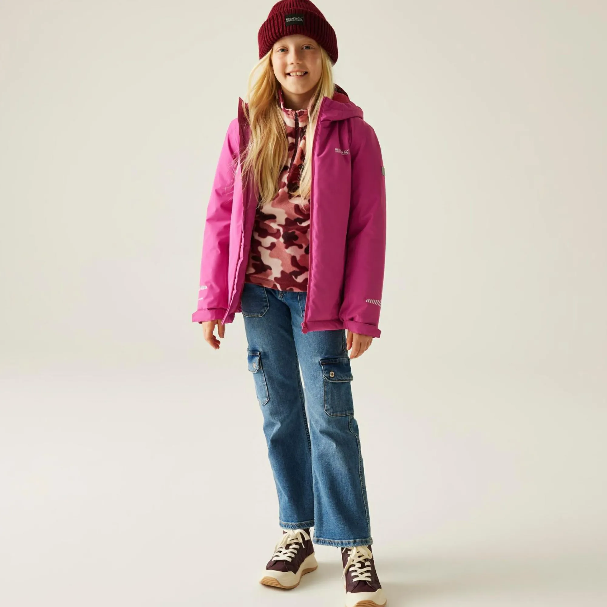 Kids Regatta Jackets & Coats<Kids' Hurdle Waterproof Insulated Jacket |