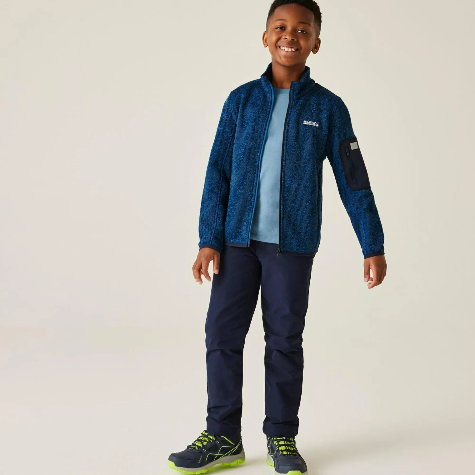 Kids/BOY Regatta Fleece|Fleece<Kids' Junior Newhill Full Zip Fleece |