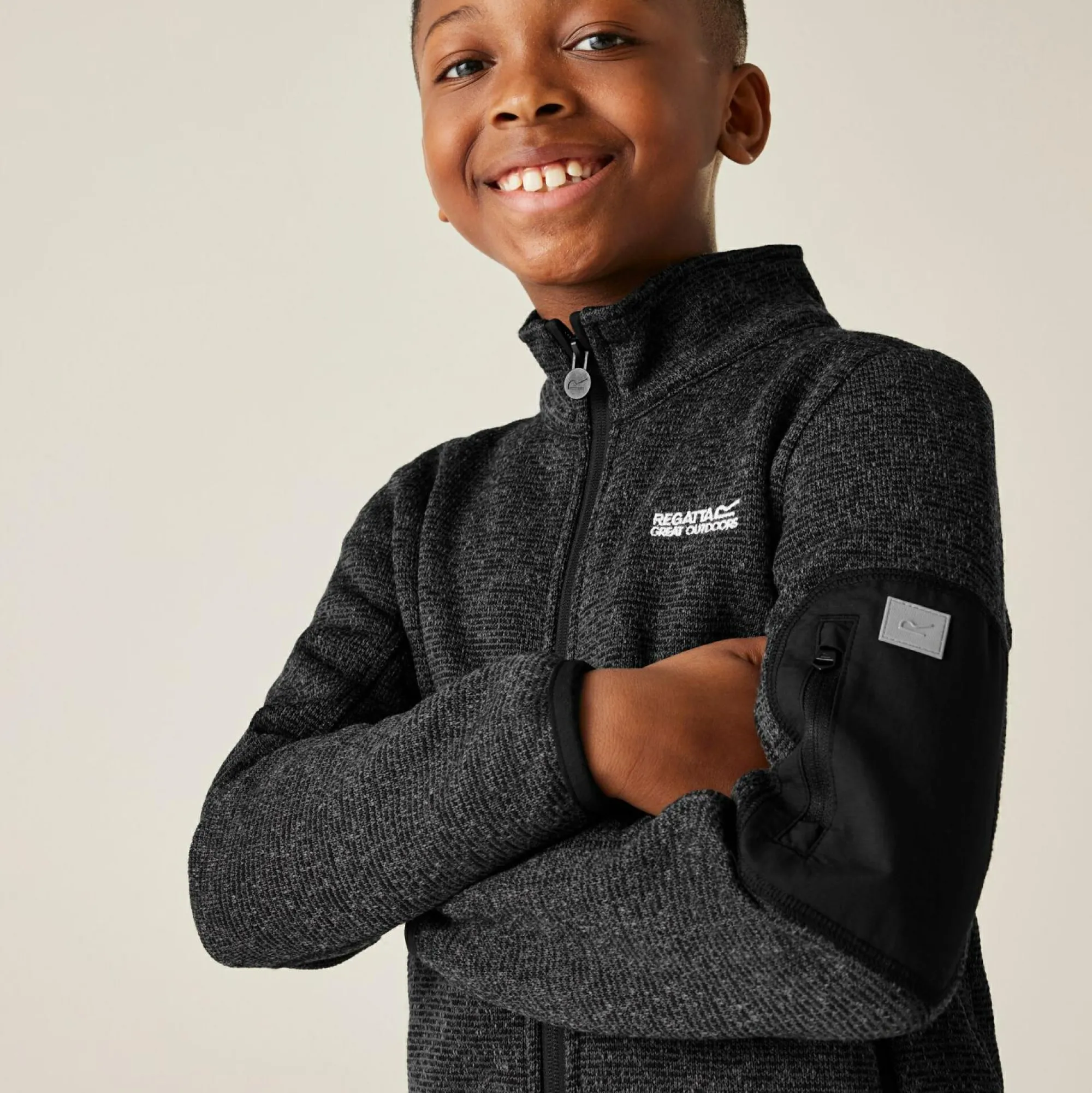 Kids/BOY Regatta Fleece|Fleece<Kids' Junior Newhill Full Zip Fleece |