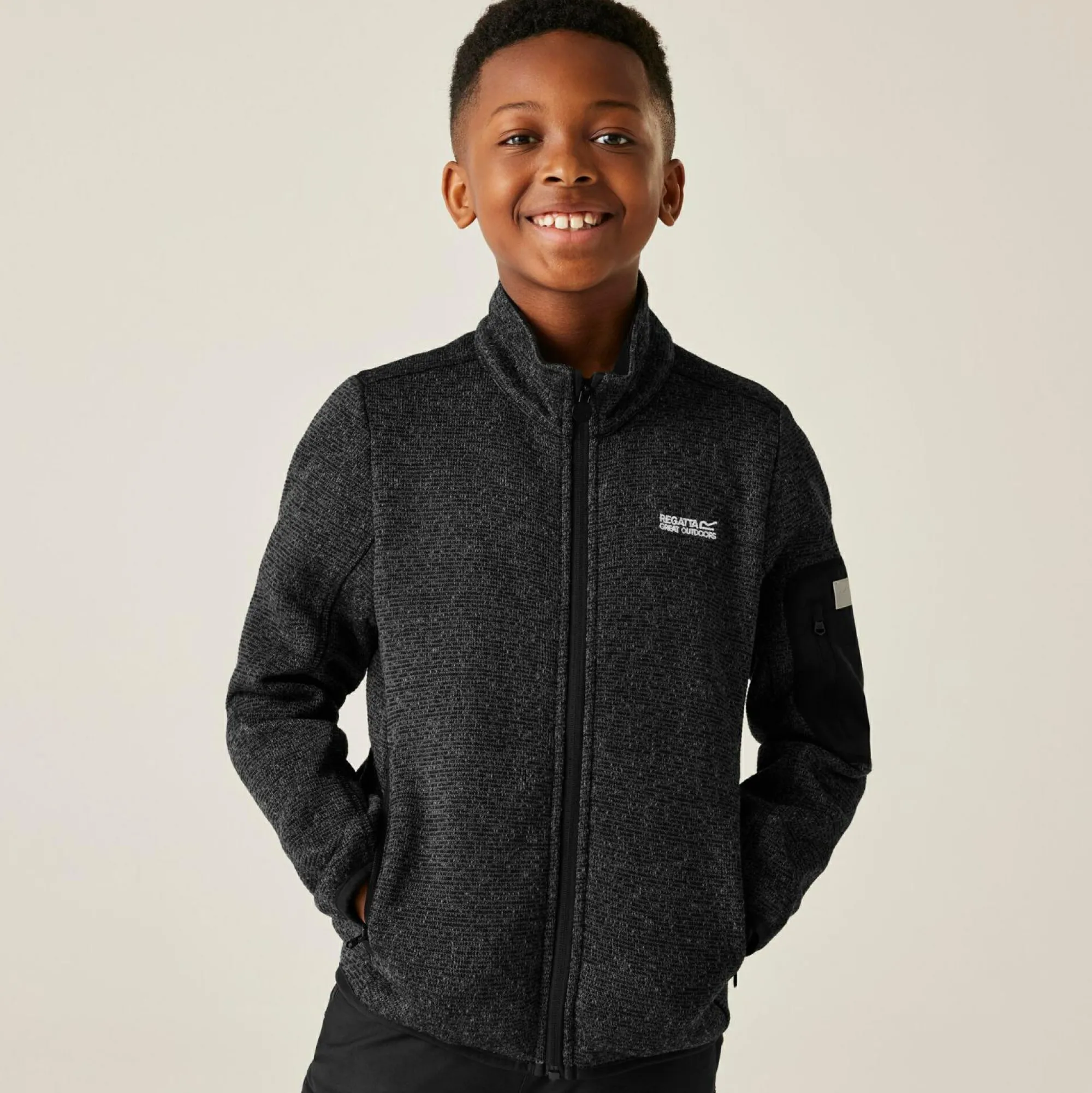Kids/BOY Regatta Fleece|Fleece<Kids' Junior Newhill Full Zip Fleece |