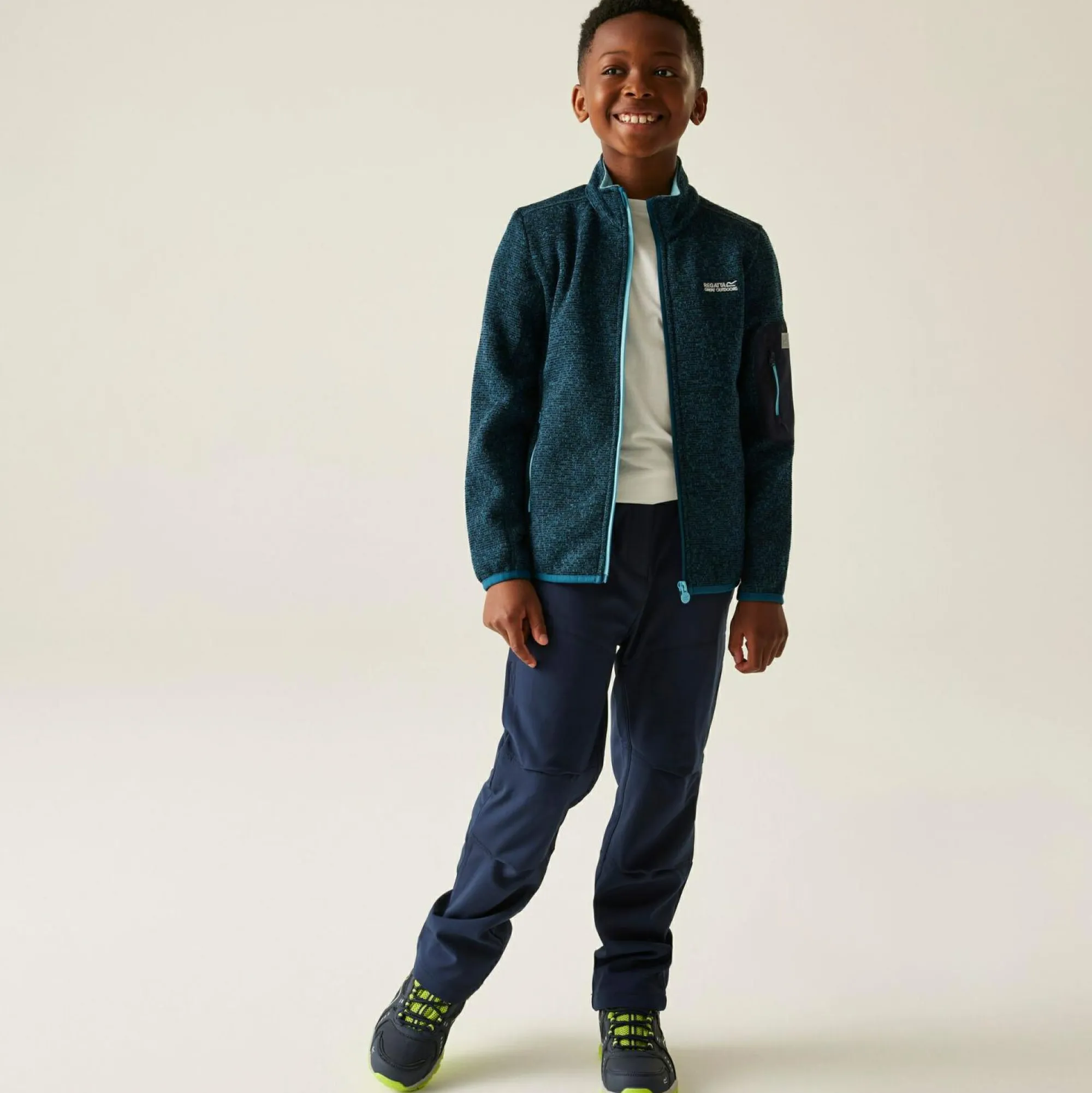 Kids/BOY Regatta Fleece|Fleece<Kids' Junior Newhill Full Zip Fleece |