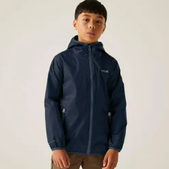 Kids Regatta Pack-It Jackets|Waterproof Jackets<Kids' Lever II Waterproof Packaway Jacket |