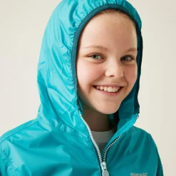 Kids Regatta Pack-It Jackets|Waterproof Jackets<Kids' Lever II Waterproof Packaway Jacket |