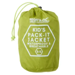 Kids Regatta Pack-It Jackets|Waterproof Jackets<Kids' Pack It Waterproof Packaway Jacket |