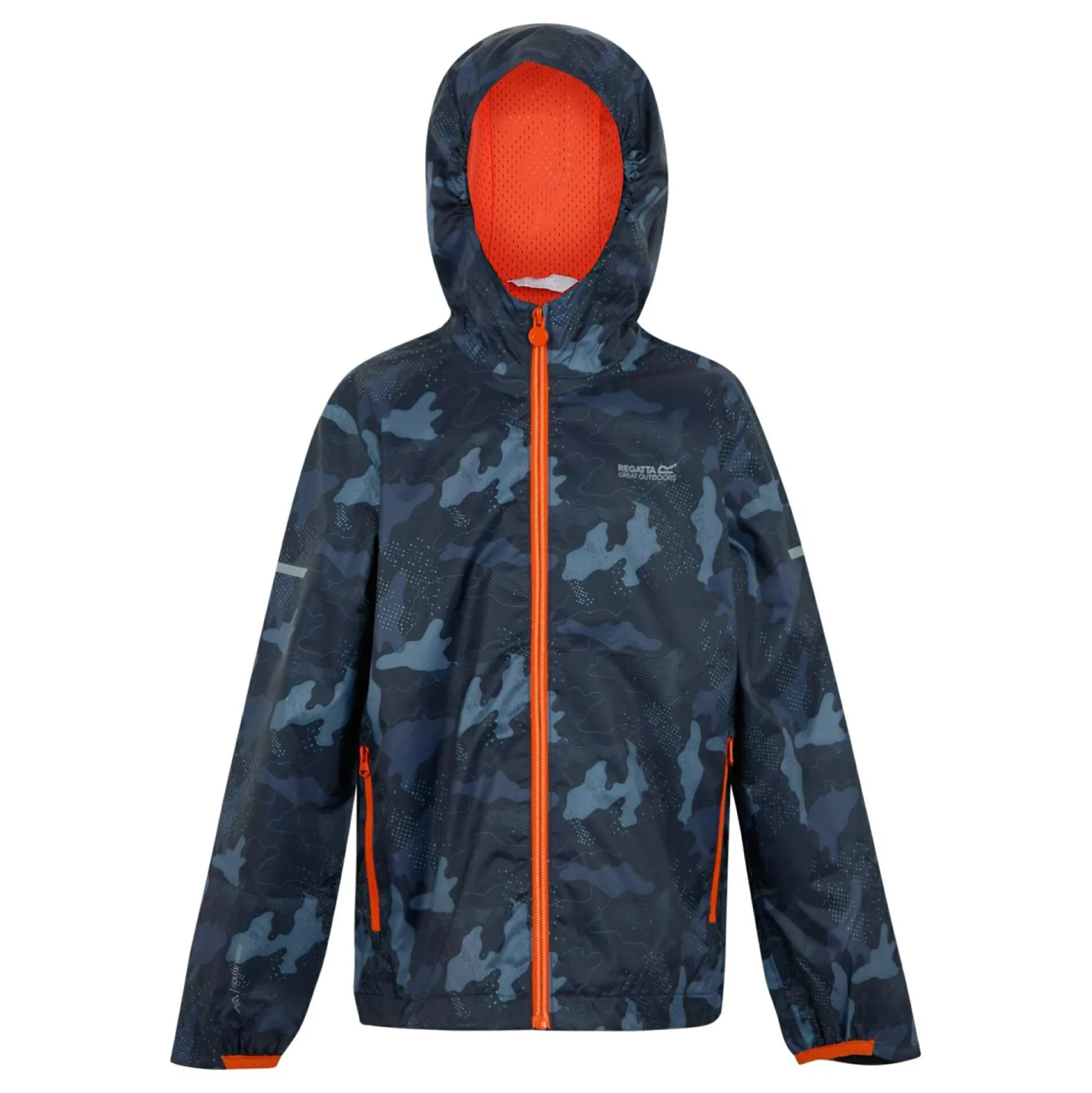 Kids Regatta Waterproof Jackets|Jackets & Coats<Kids' Printed Lever II Waterpoof Jacket |