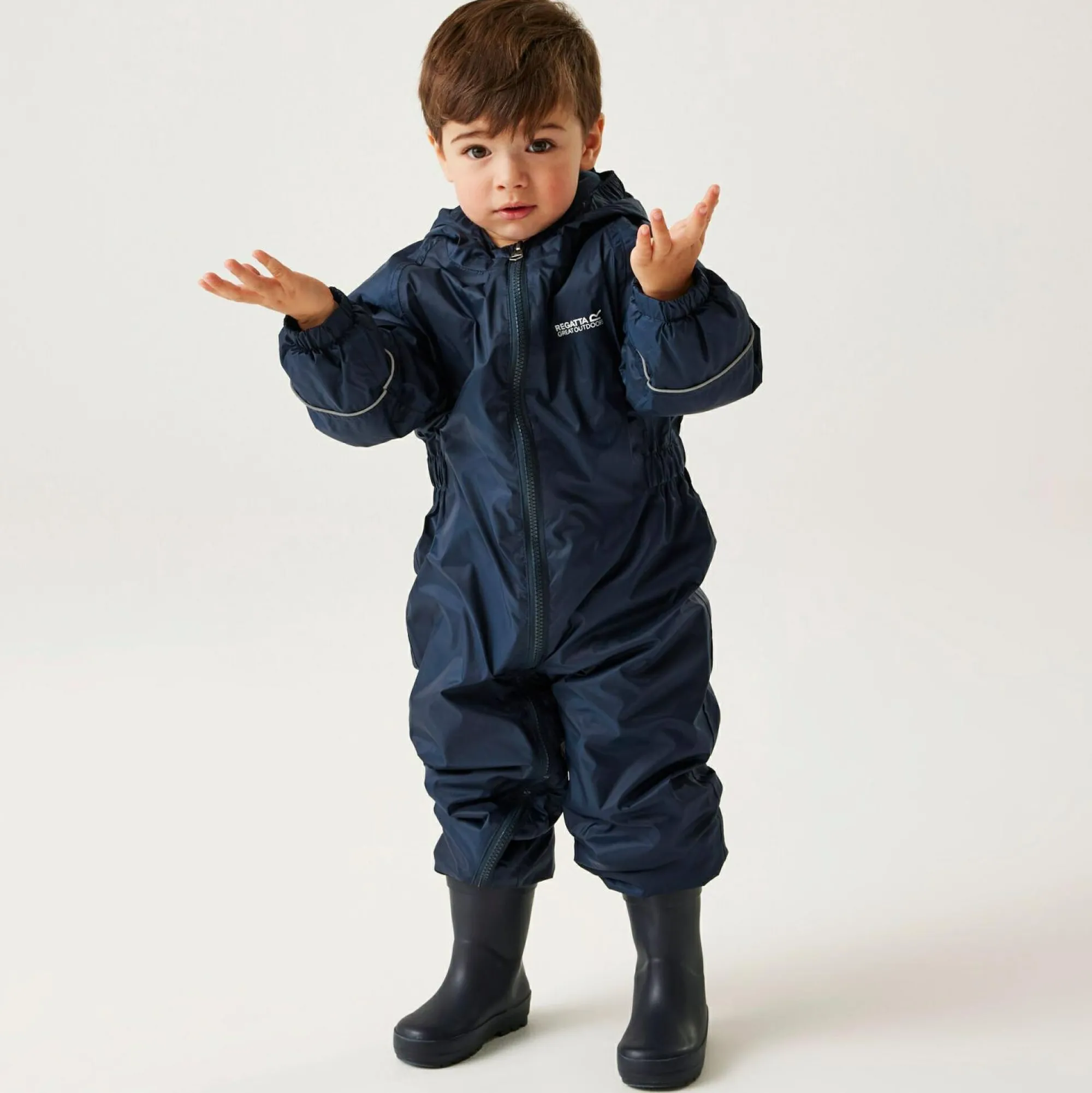 Kids Regatta Puddle Suits & Snow Suits|Puddle Suits<Kids' Splosh III Waterproof Puddle Suit |