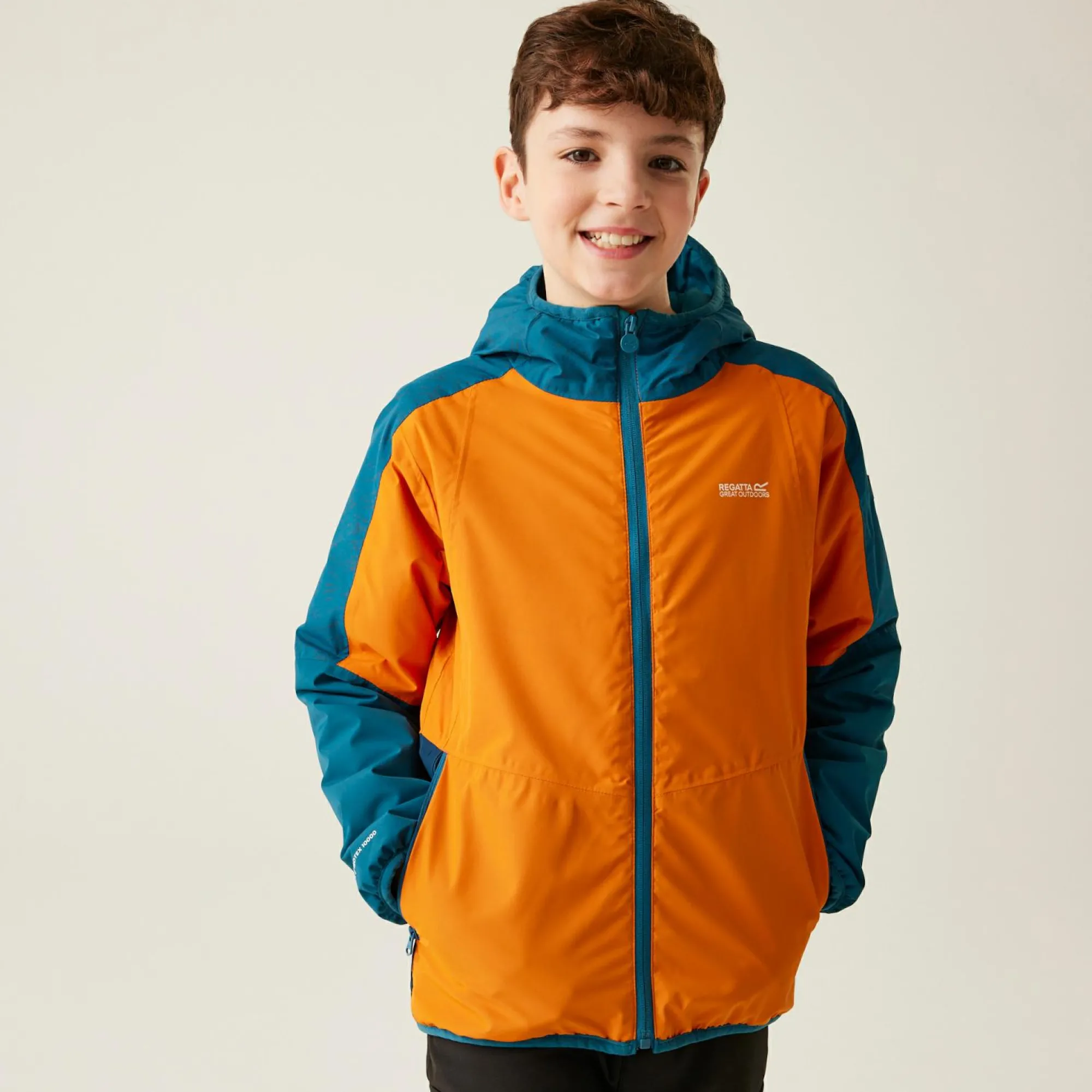 Kids Regatta Waterproof Jackets|Jackets & Coats<Kids' Volcanics VIII Reflective Jacket |