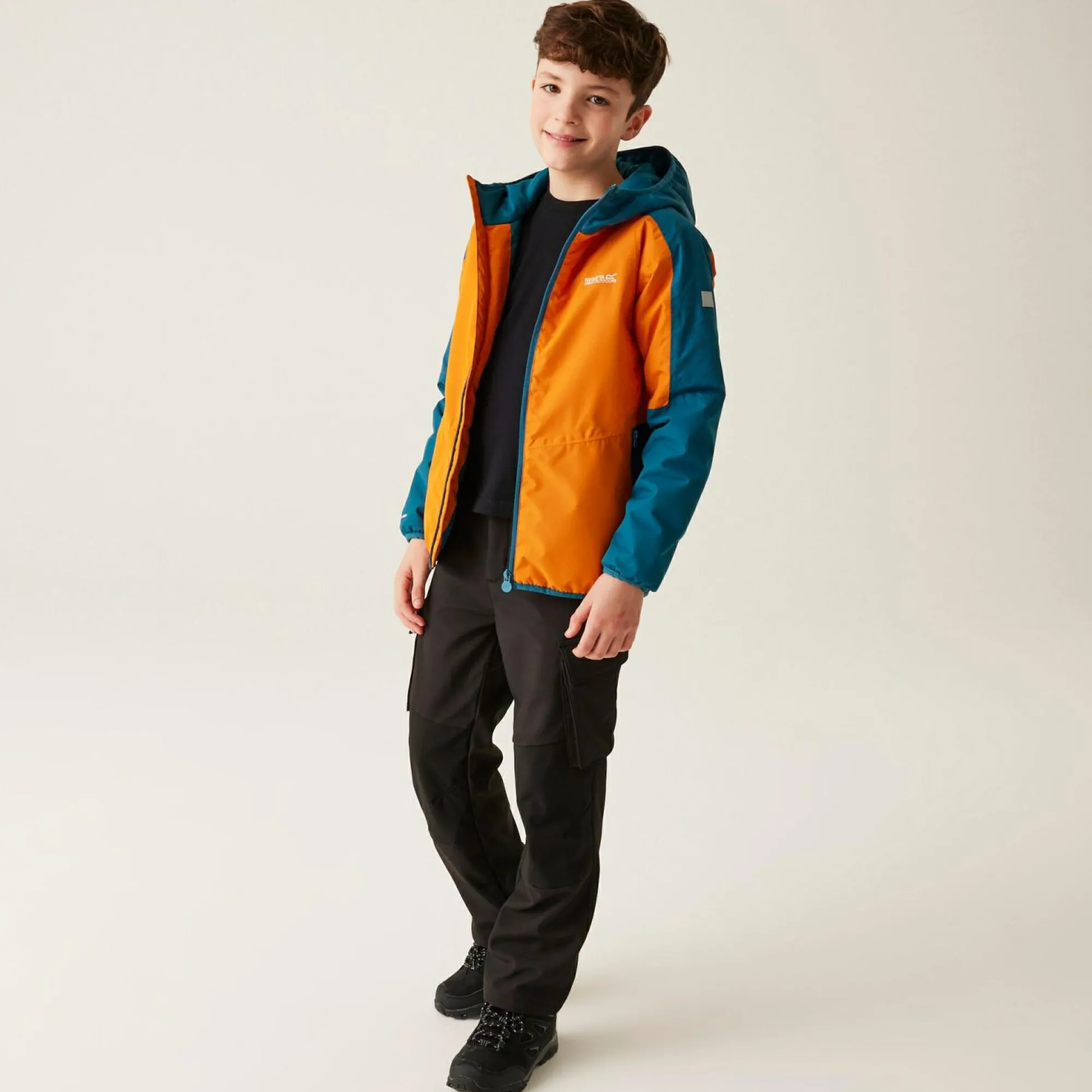 Kids Regatta Waterproof Jackets|Jackets & Coats<Kids' Volcanics VIII Reflective Jacket |