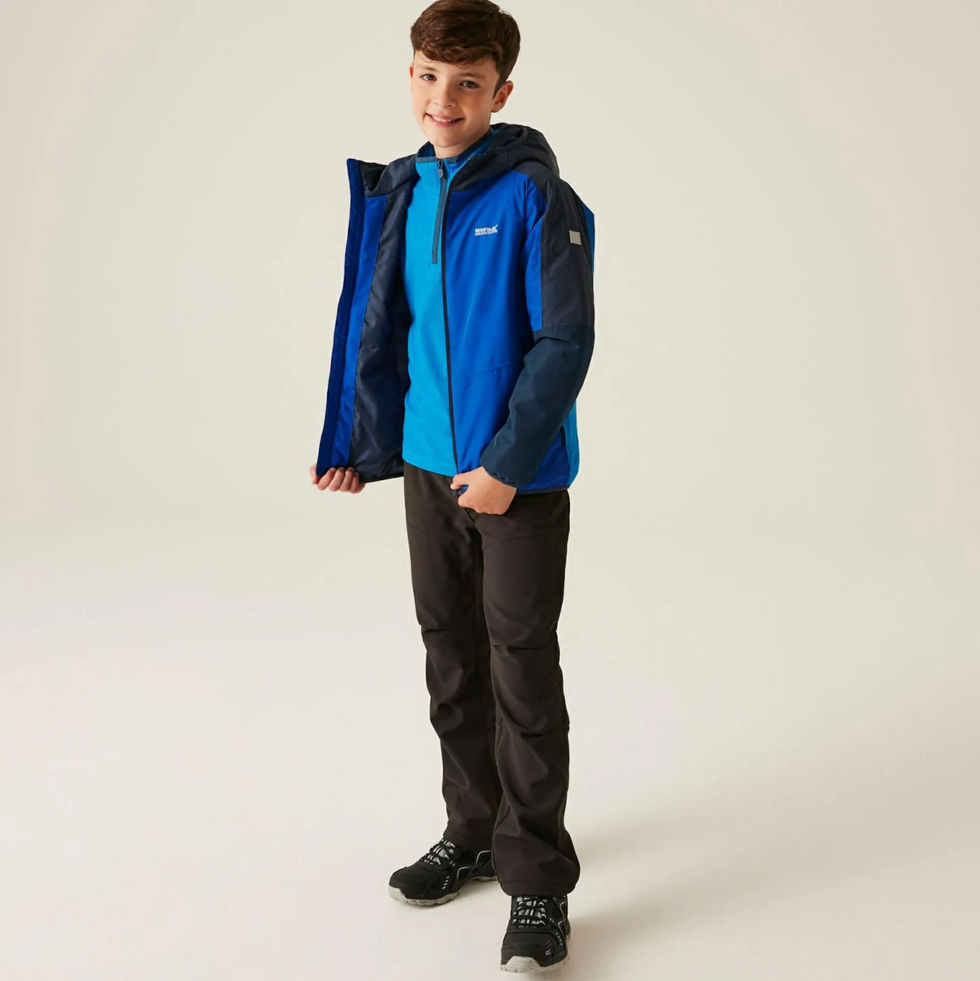 Kids Regatta Waterproof Jackets|Jackets & Coats<Kids' Volcanics VIII Reflective Jacket |