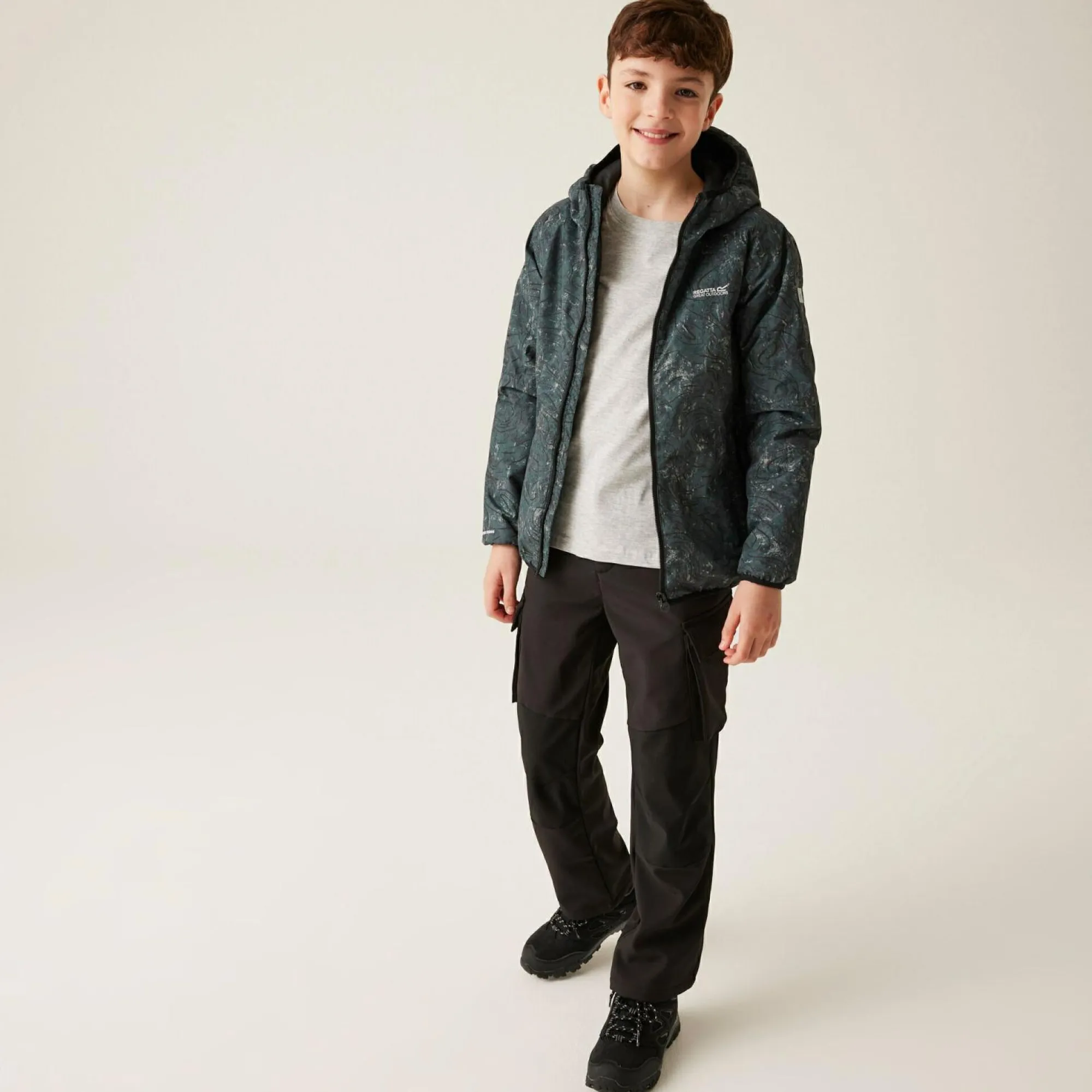 Kids Regatta Waterproof Jackets|Jackets & Coats<Kids' Volcanics VIII Reflective Jacket |