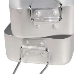 Regatta Camping Pots & Pans|Camping Cutlery<Lightweight Aluminium Mess Tin Set |