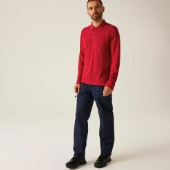 Regatta T-Shirts|Polo Shirts<Men's 65/35 LS Polo Top |