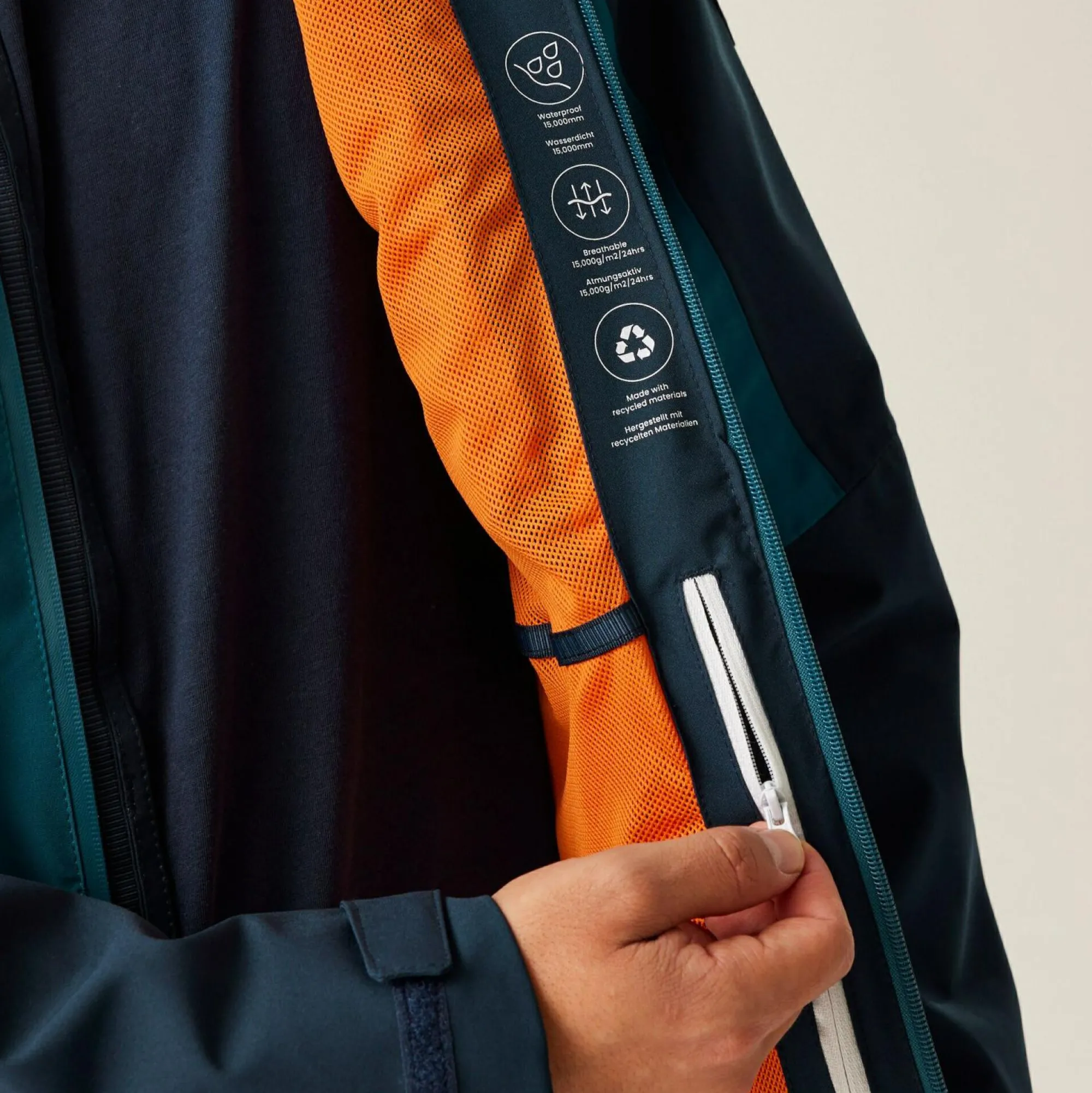 Regatta Waterproof Jackets<Men's Birchdale Waterproof Jacket |