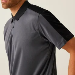 Regatta T-Shirts|Polo Shirts<Men's Contrast Coolweave Quick Wicking Polo Shirt |