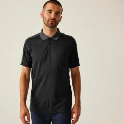 Regatta T-Shirts|Polo Shirts<Men's Contrast Coolweave Quick Wicking Polo Shirt |