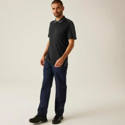 Regatta T-Shirts|Polo Shirts<Men's Contrast Coolweave Quick Wicking Polo Shirt |