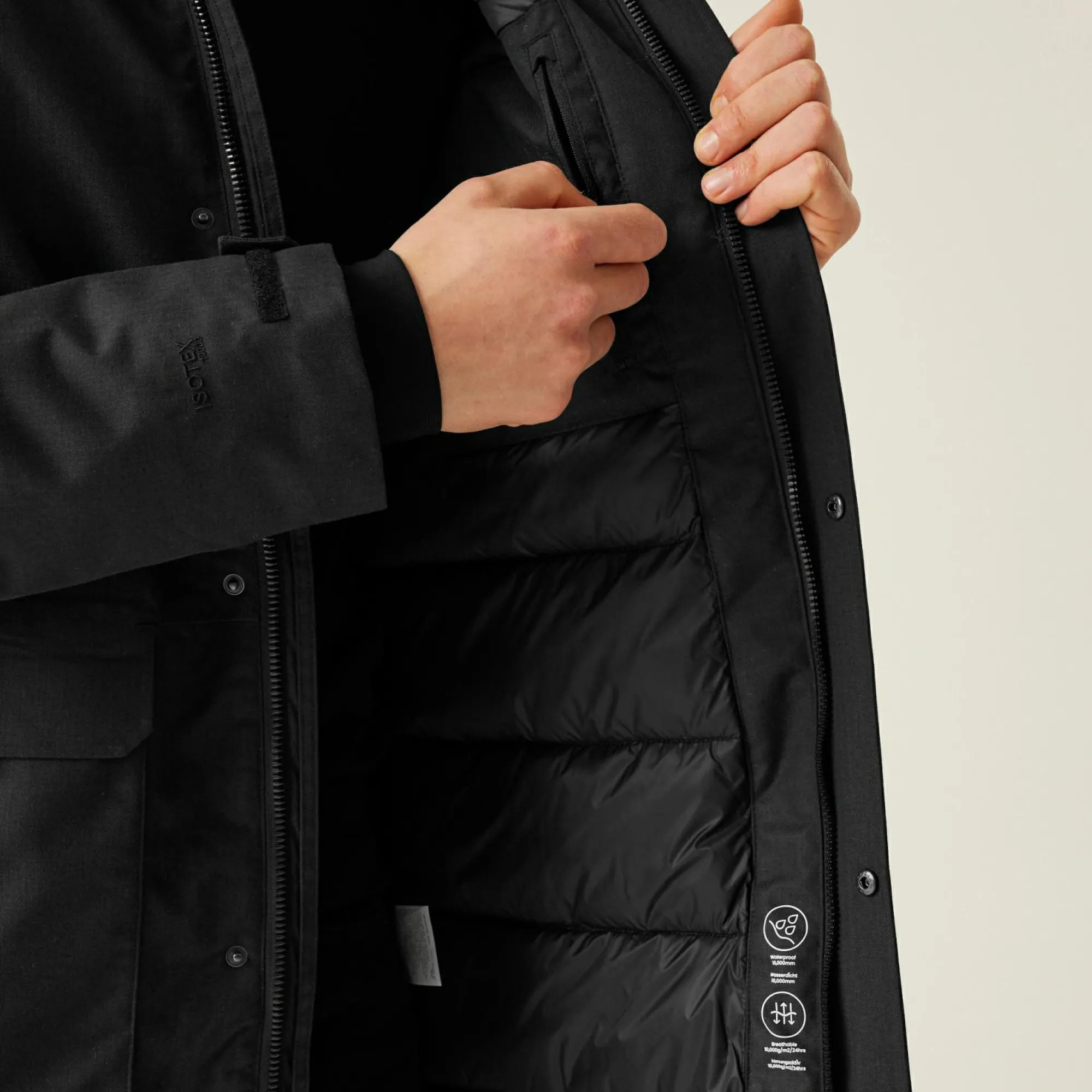 Regatta Waterproof Jackets<Men's Ezdale Waterproof Insulated Jacket |