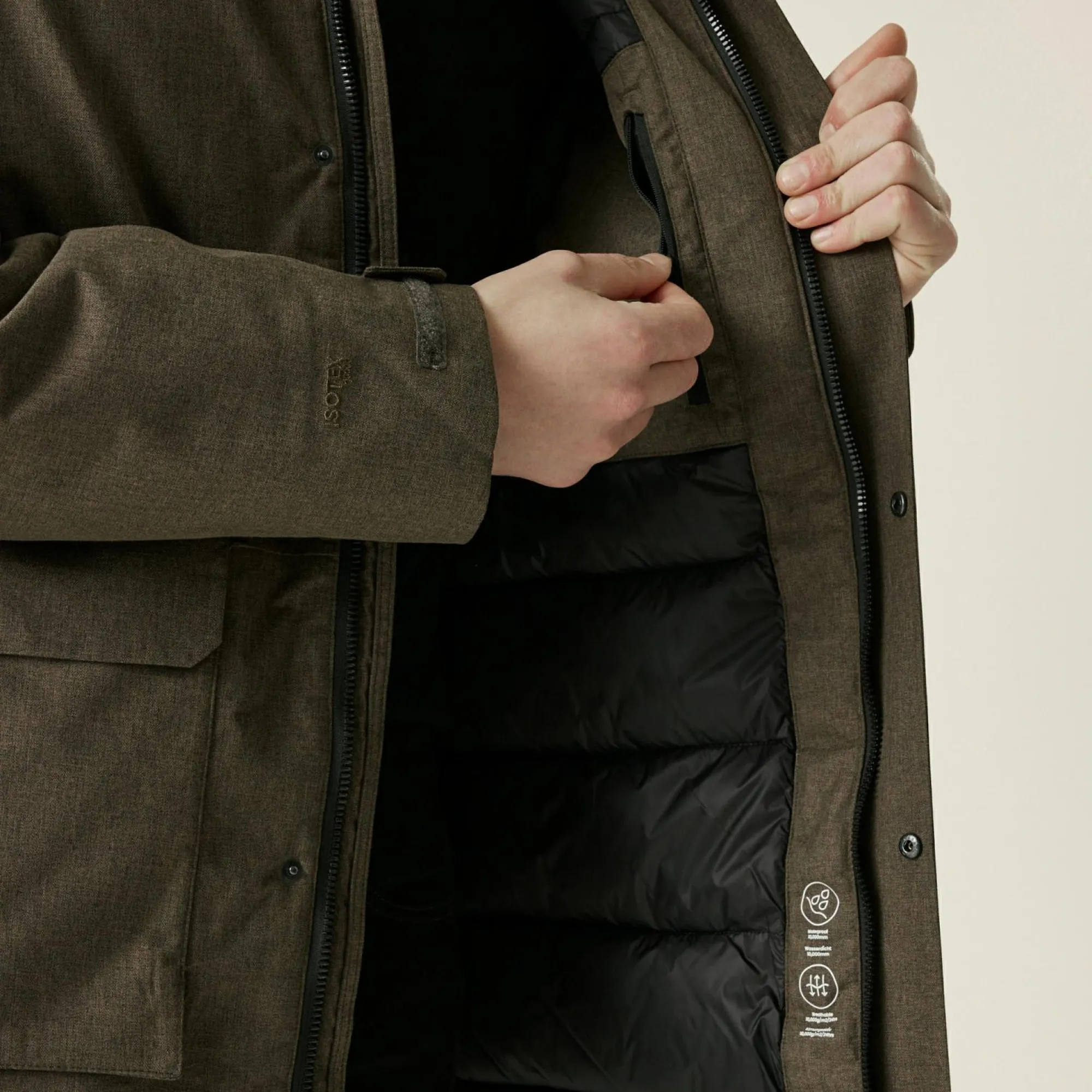 Regatta Waterproof Jackets<Men's Ezdale Waterproof Insulated Jacket |
