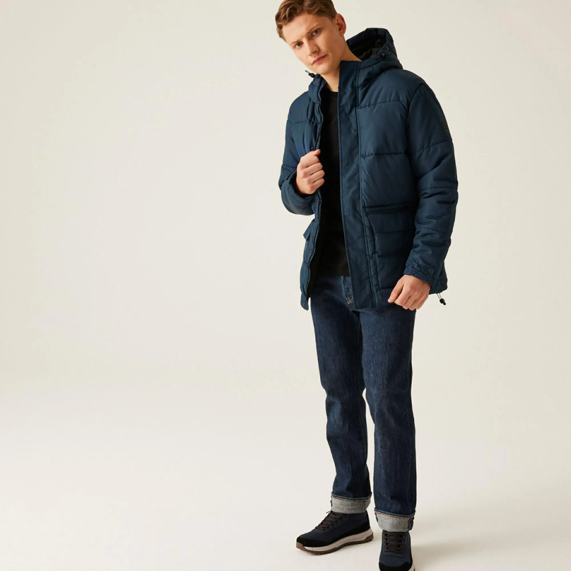 Regatta Padded Jackets<Men's Falkner Baffled Jacket |